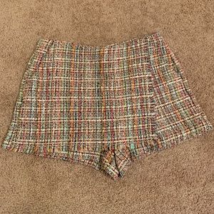 Zara tweed skort